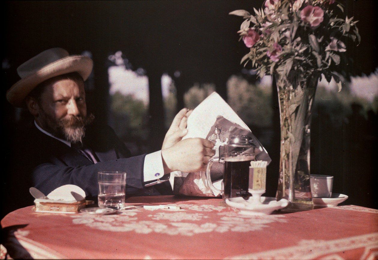 Frank Eugene Masada Oturuyor by Alfred Stieglitz