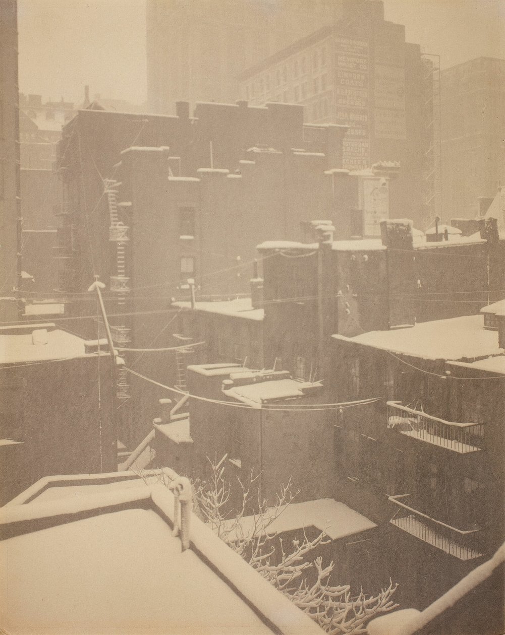 Arka Pencereden 291, 1915. by Alfred Stieglitz
