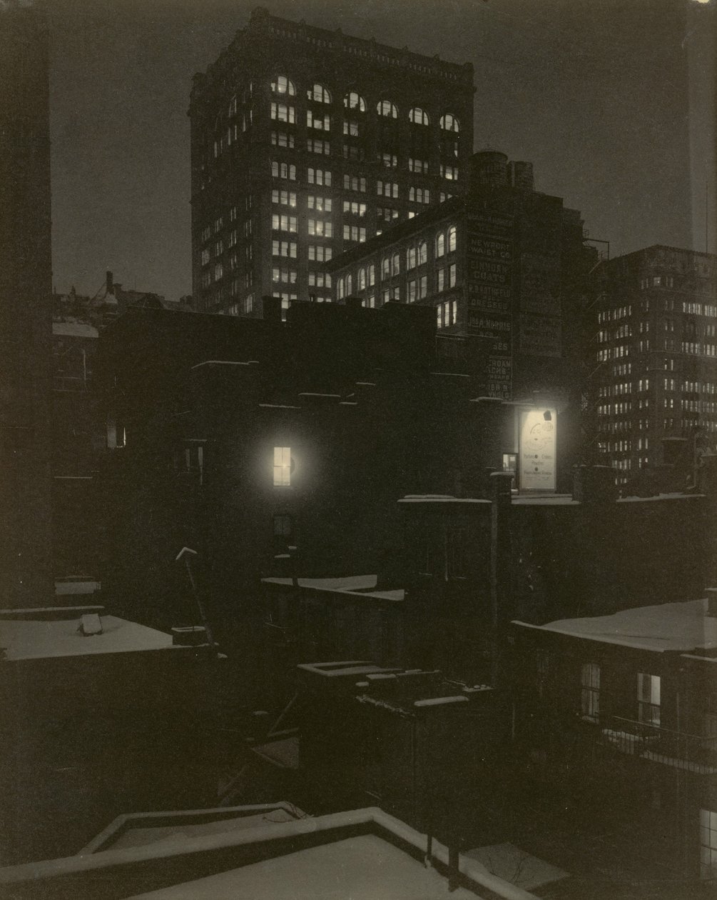 Arka Pencereden - 291 by Alfred Stieglitz