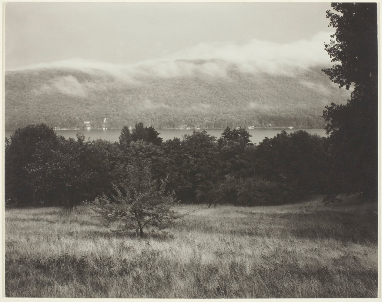 Tepeden George Gölü by Alfred Stieglitz