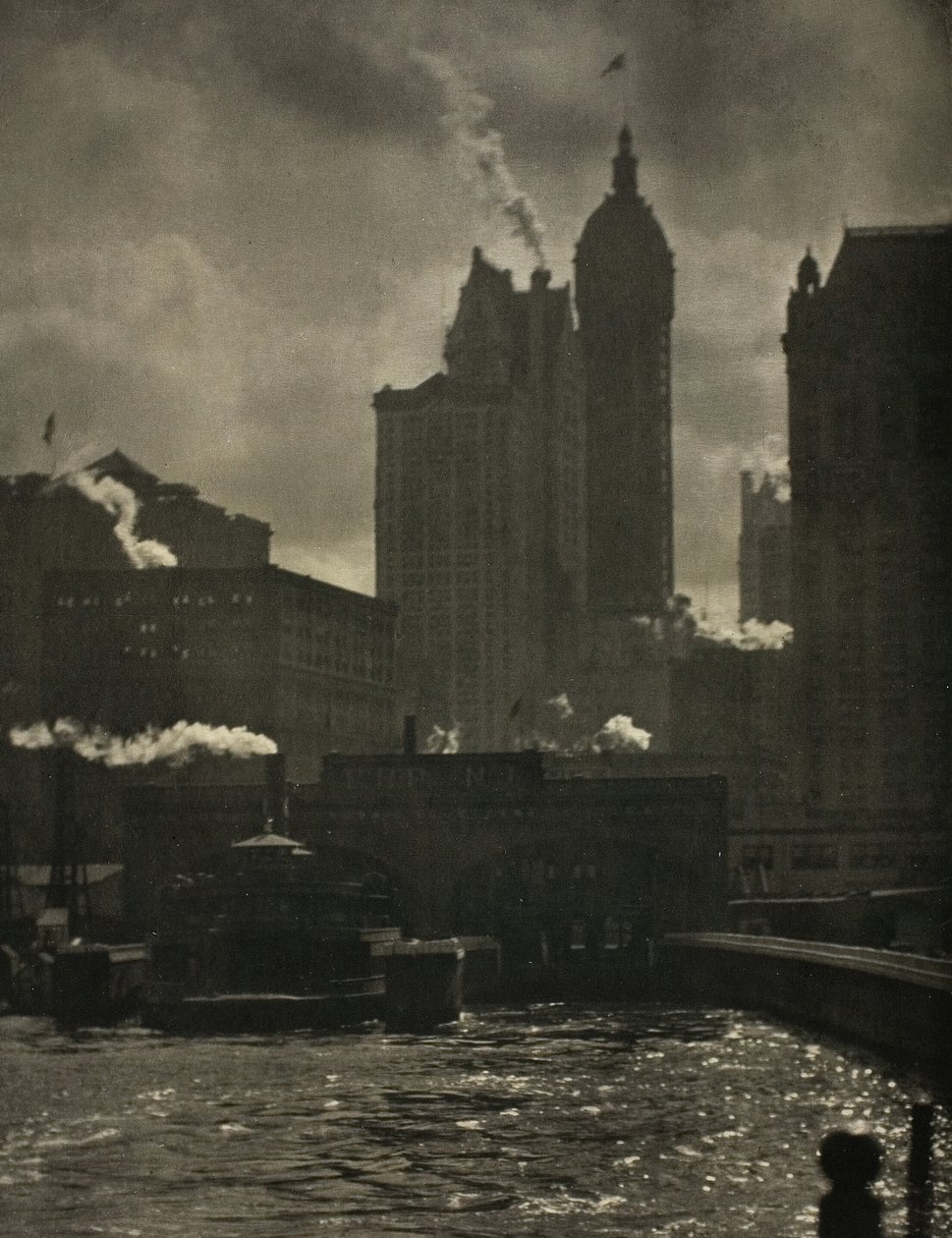 Hırslar Şehri, 1910. by Alfred Stieglitz
