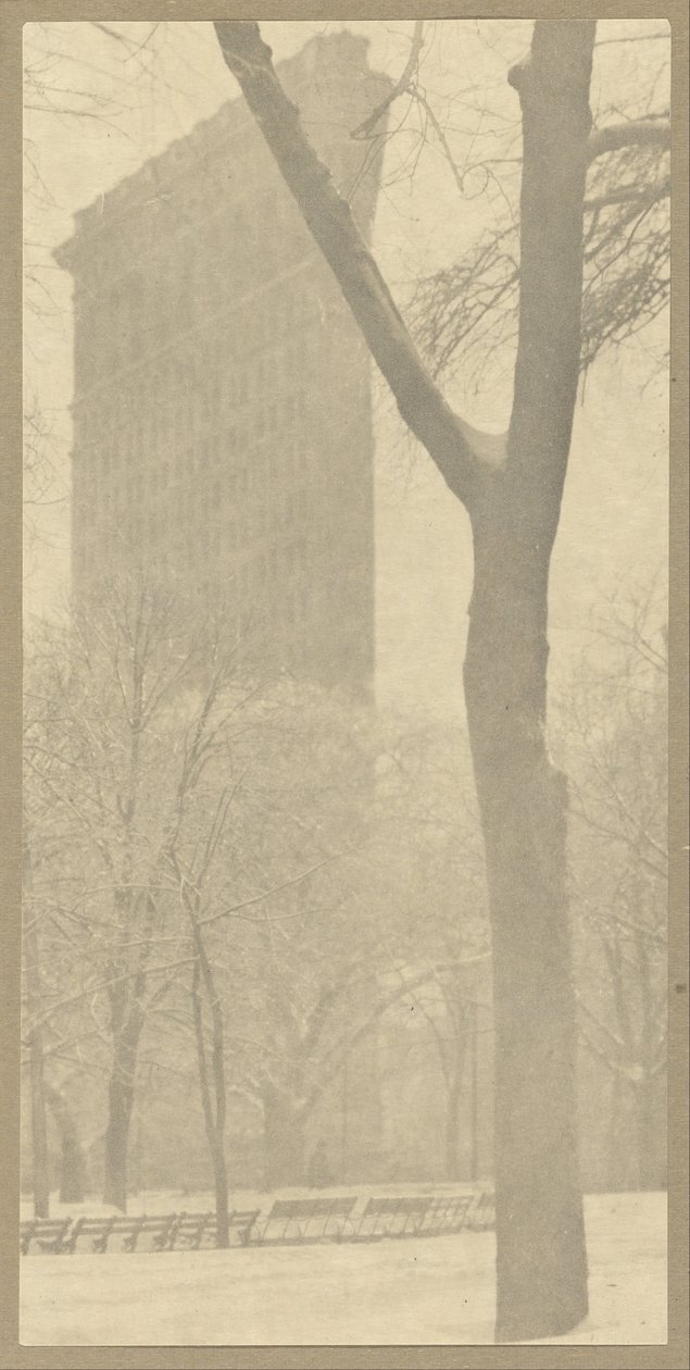 Flatiron Binası by Alfred Stieglitz