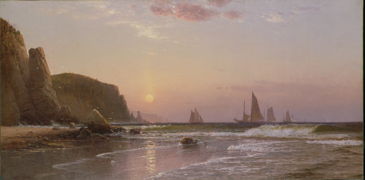 Grand Manan'da sabah by Alfred Thompson Bricher