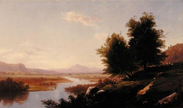Saco Nehri, Washington Dağı by Alfred Thompson Bricher
