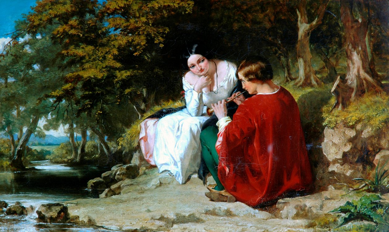 Melodi by Alfred W. Elmore