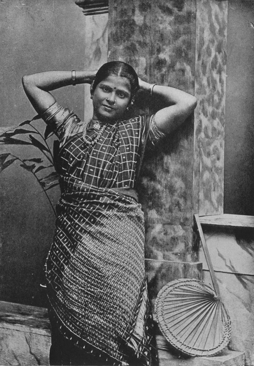 Yüksek Kast Tamil Hanımı, c1890, 1910 by Alfred William Amandus Plate