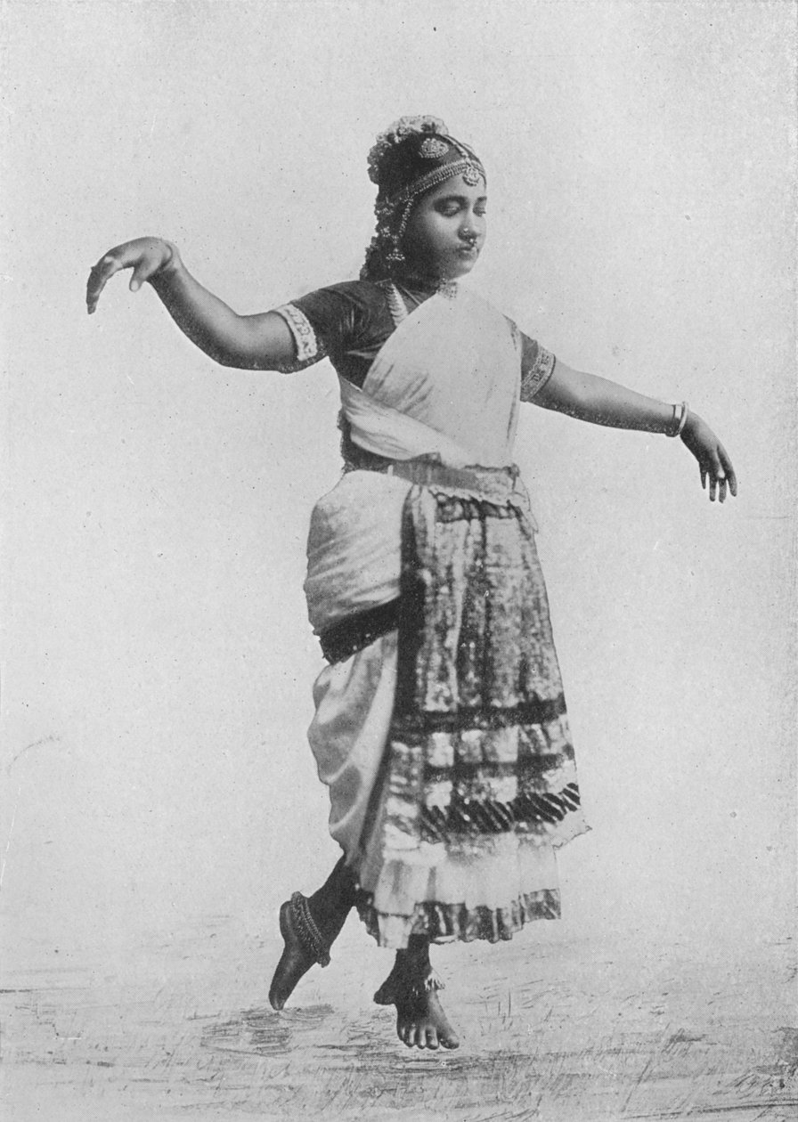 Nauch Dans Eden Kız, c1890, 1910 by Alfred William Amandus Plate