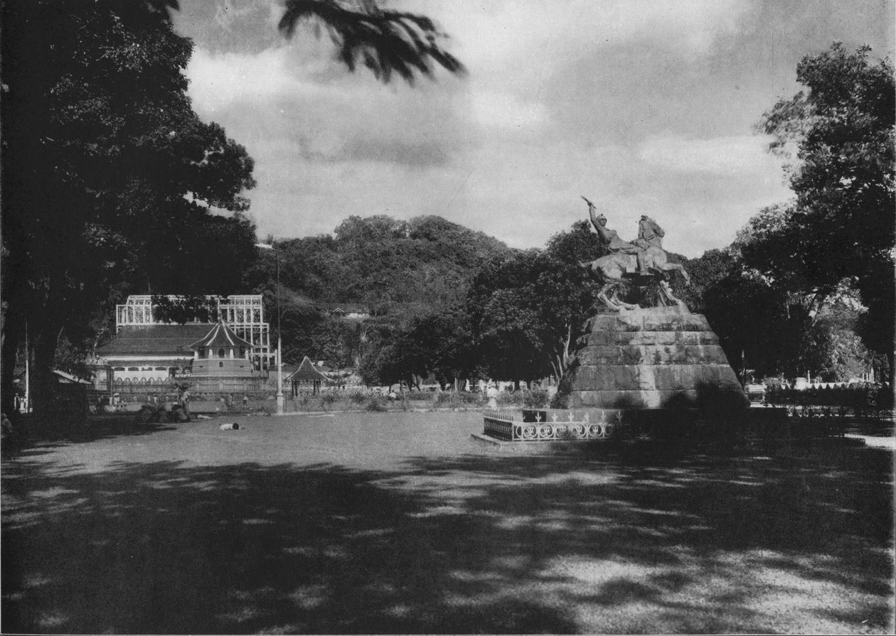 Victoria Esplanade, Kandy, Seylan, c1890, 1910 by Alfred William Amandus Plate