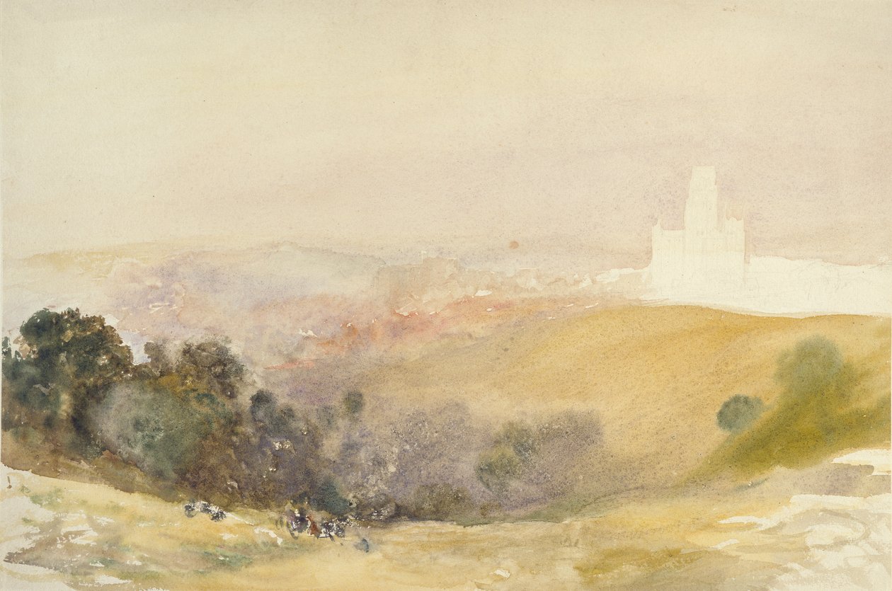 Kızıl Tepelerden Durham, 1866-1880 by Alfred William Hunt