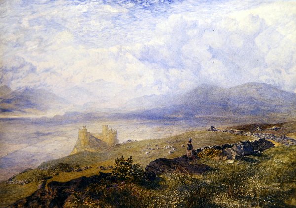 Harlech Kalesi by Alfred William Hunt