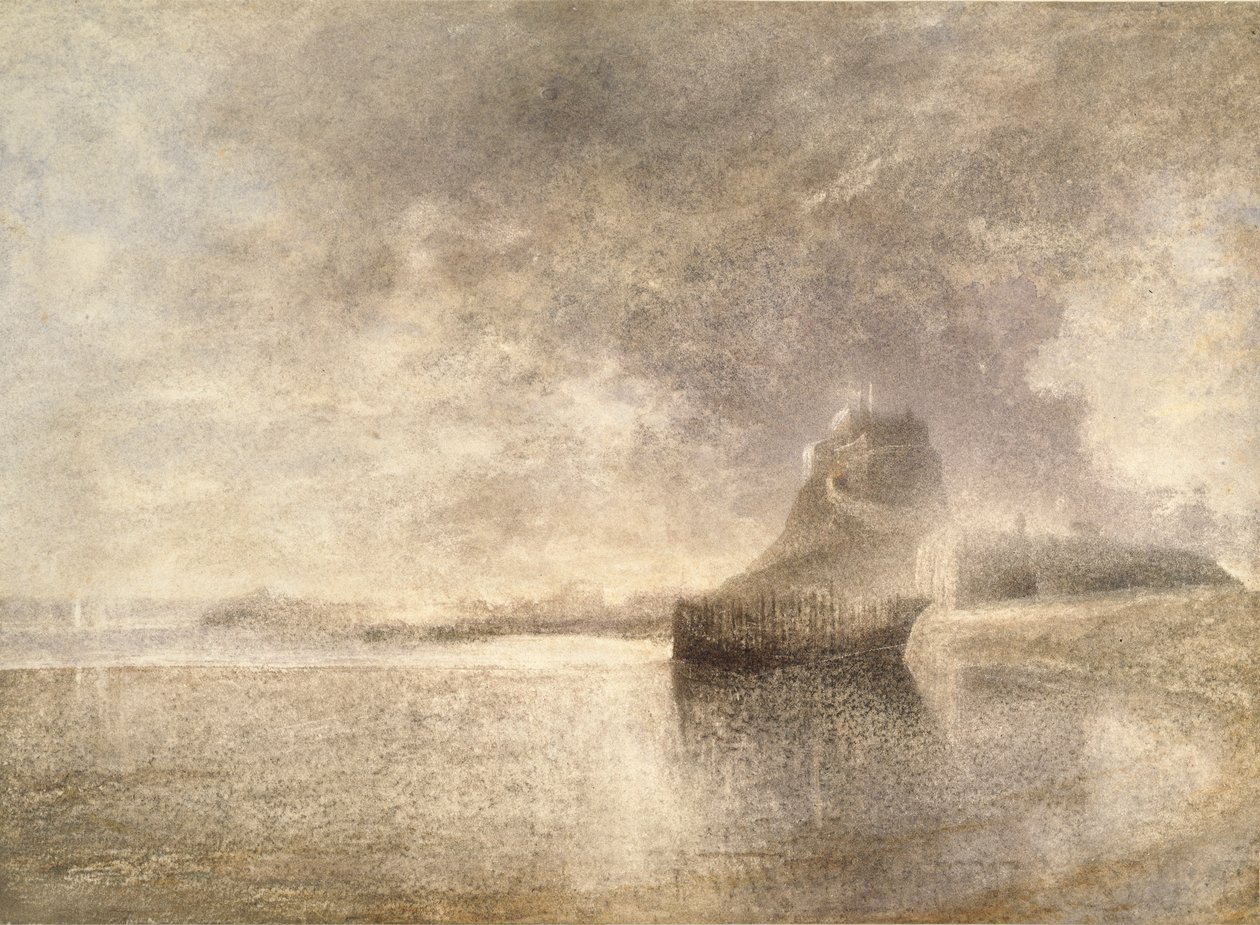 Kutsal Ada Kalesi, Northumbria, c1882-3 by Alfred William Hunt