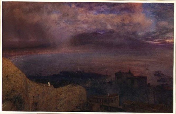 Napoli veya Yanan Ateş Ülkesi by Alfred William Hunt