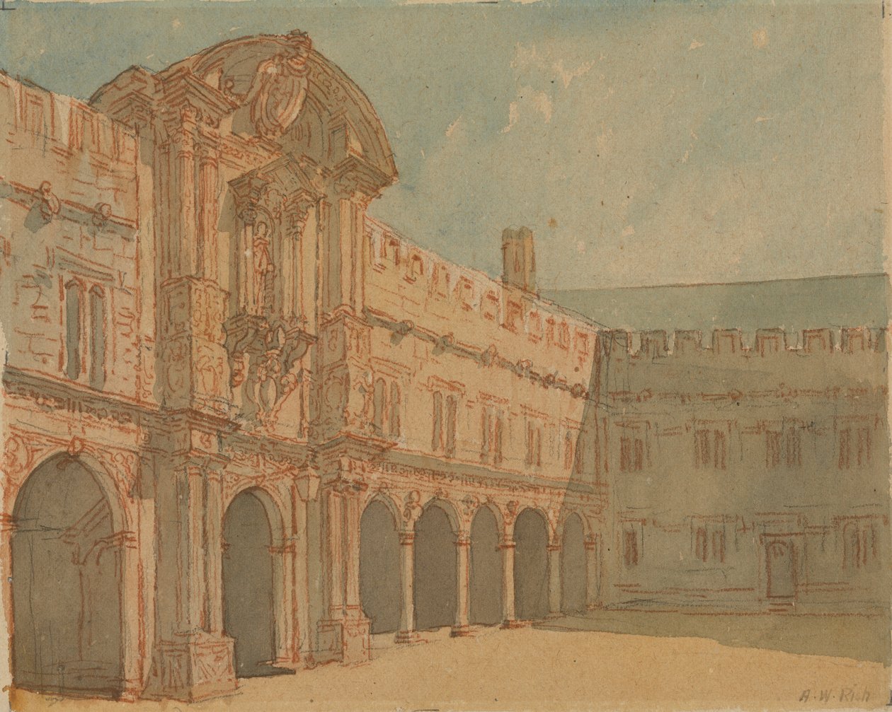 Aziz John Koleji, Oxford by Alfred William Rich