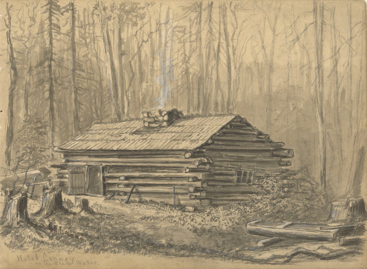 Kara Su Üzerindeki Hotel Conway by Alfred Wordsworth Thompson