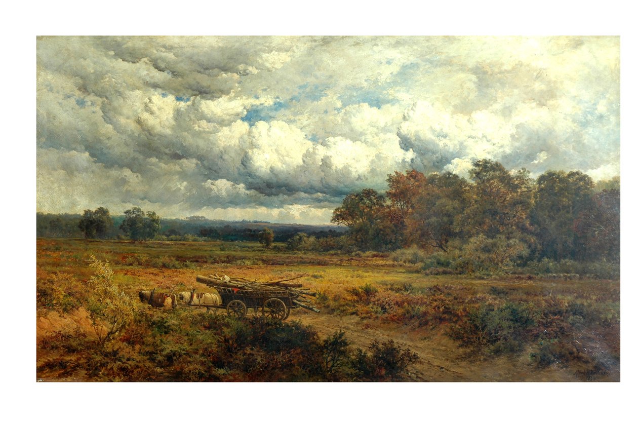 Eylül, 1874 by Alfred de Breanski