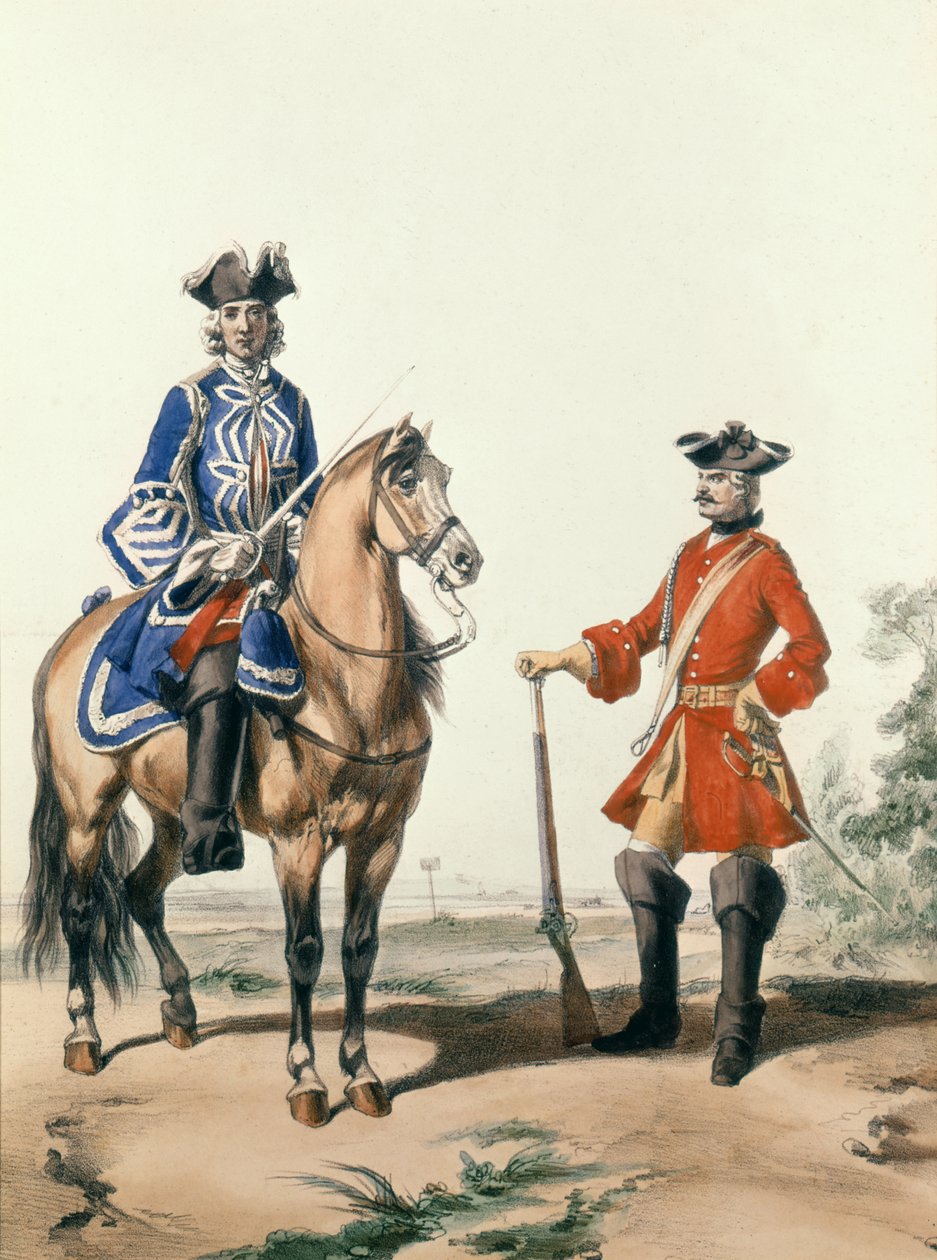D. Noirmont tarafından kazınmış 1724