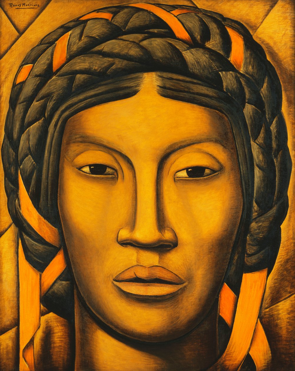 Tehuantepec Kızılderilisi by Alfredo Ramos Martinez