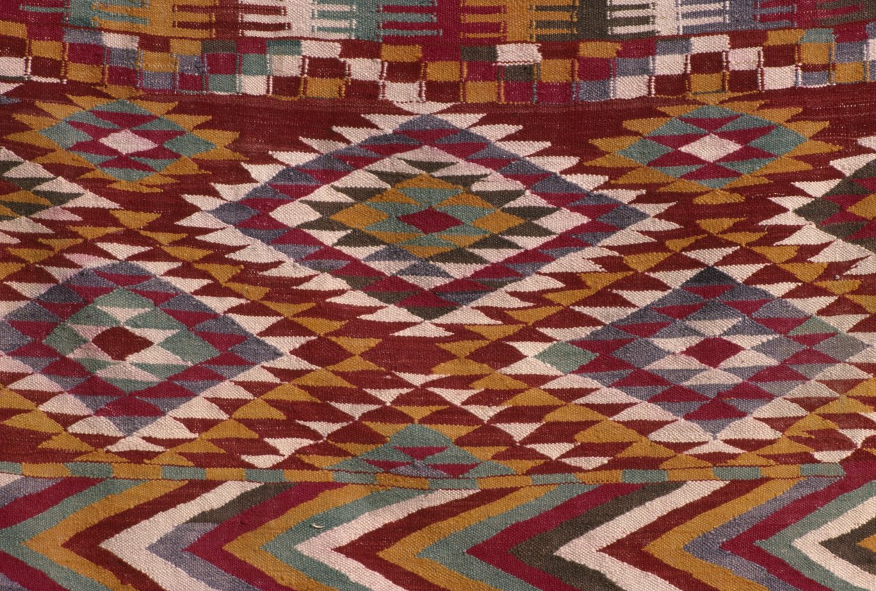 Mzab vadisinden halı (yün) (detay) by Algerian School
