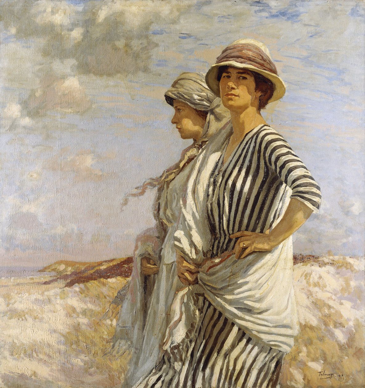 Bayan Talmage ve Bir Arkadaş by Algernon Mayow Talmage