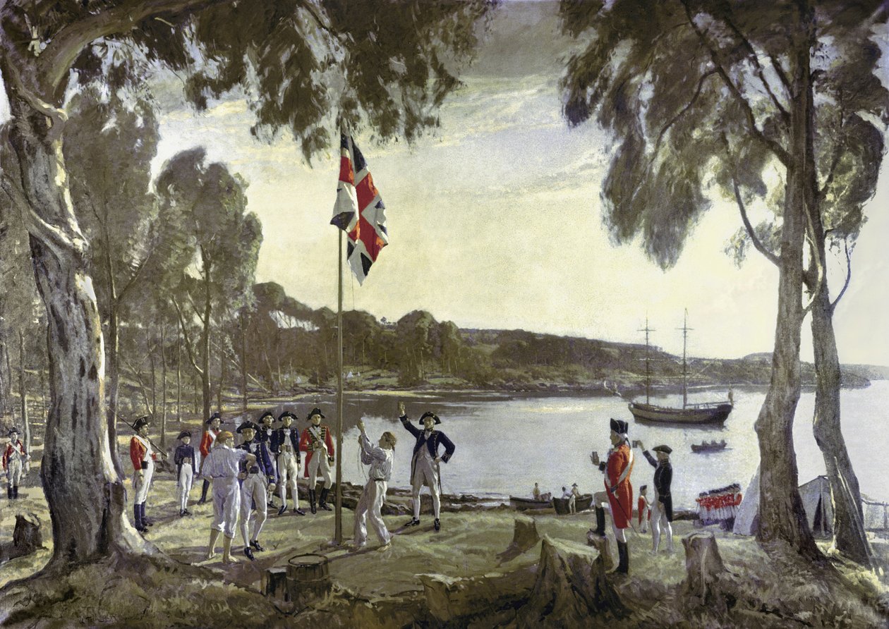Yüzbaşı Arthur Phillip tarafından Avustralya