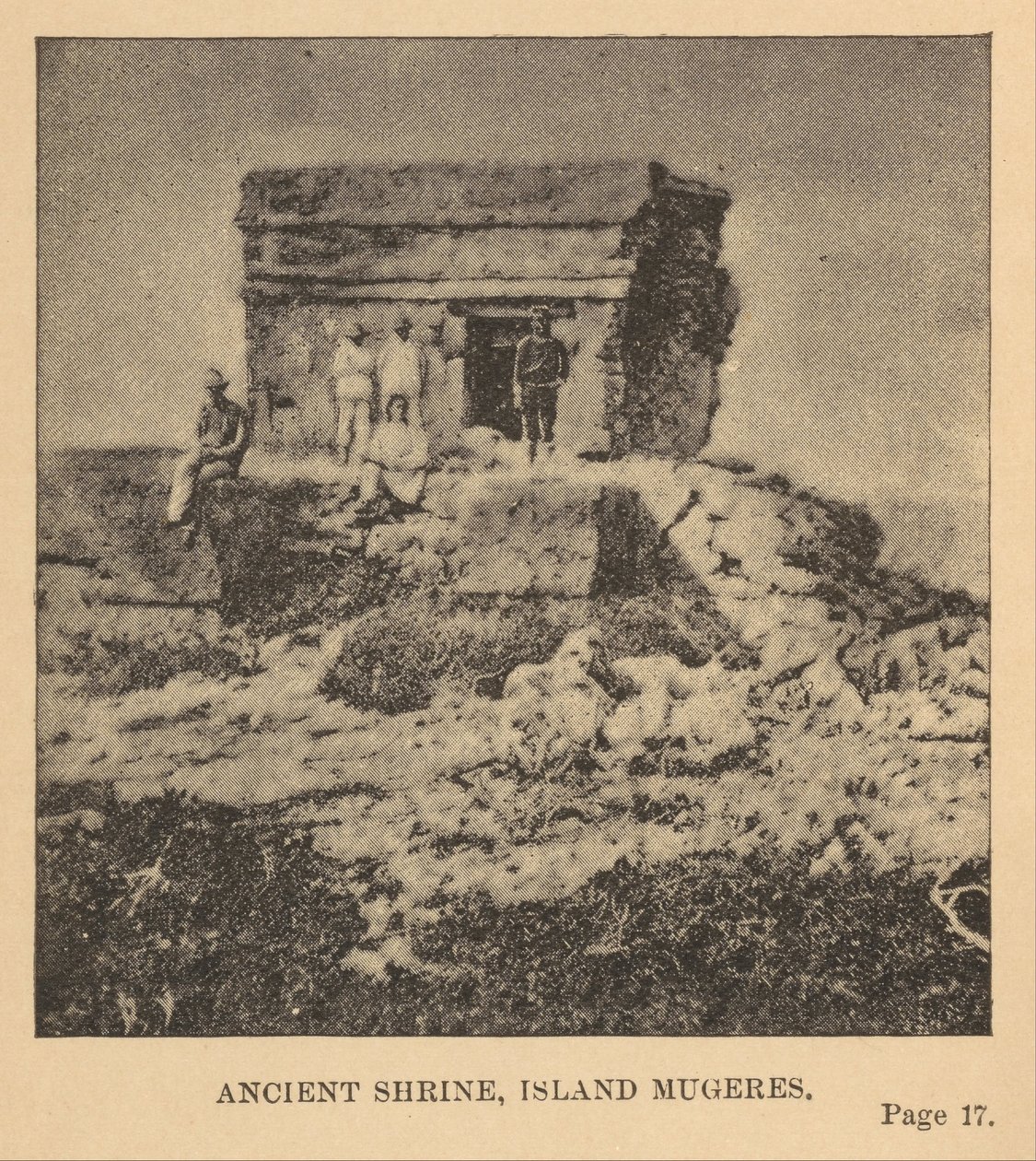 Antik Tapınak, Mugeres Adası by Alice D. Le Plongeon