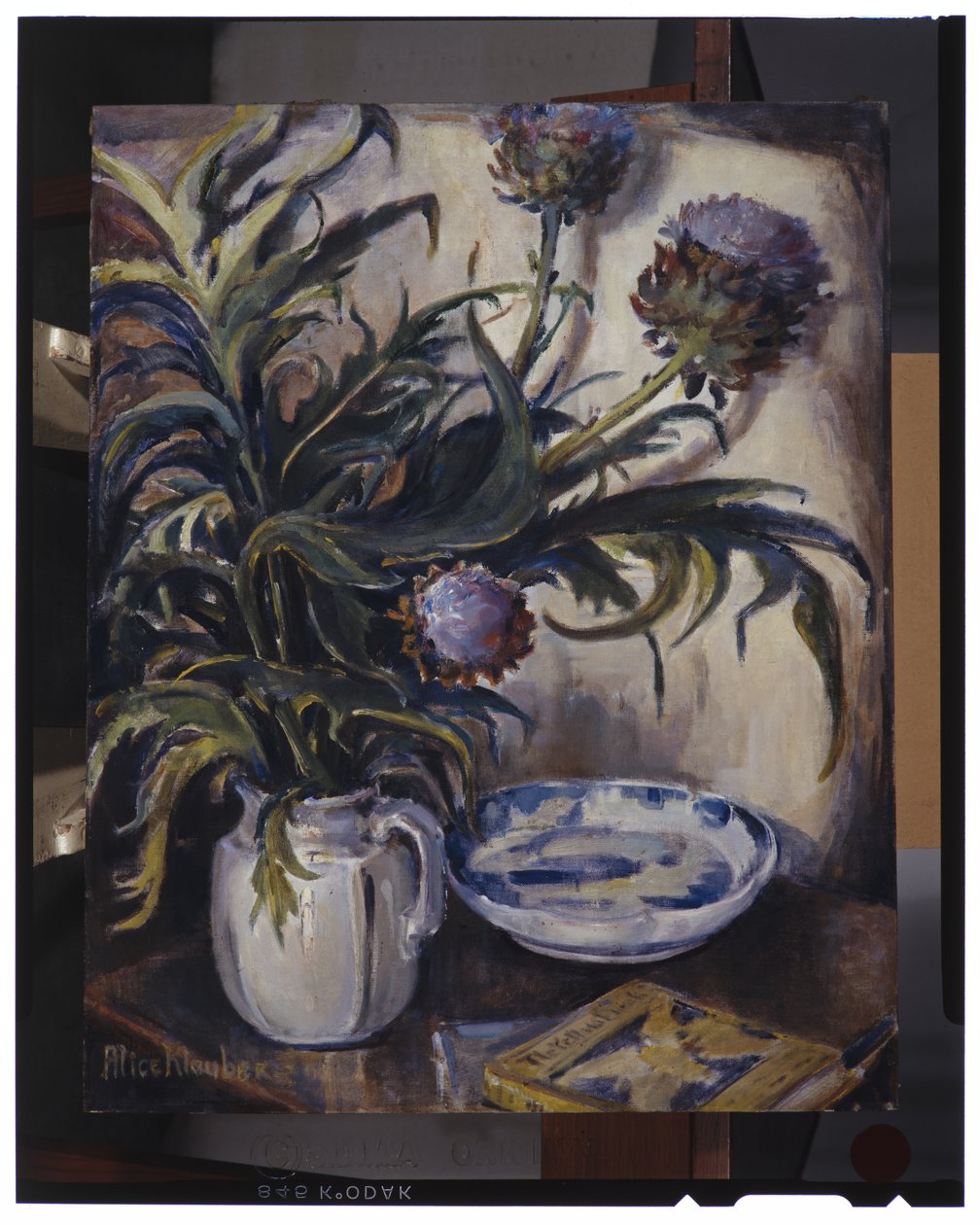 Enginar, c.1933 (tuval üzerine yağlı boya) by Alice Ellen Klauber