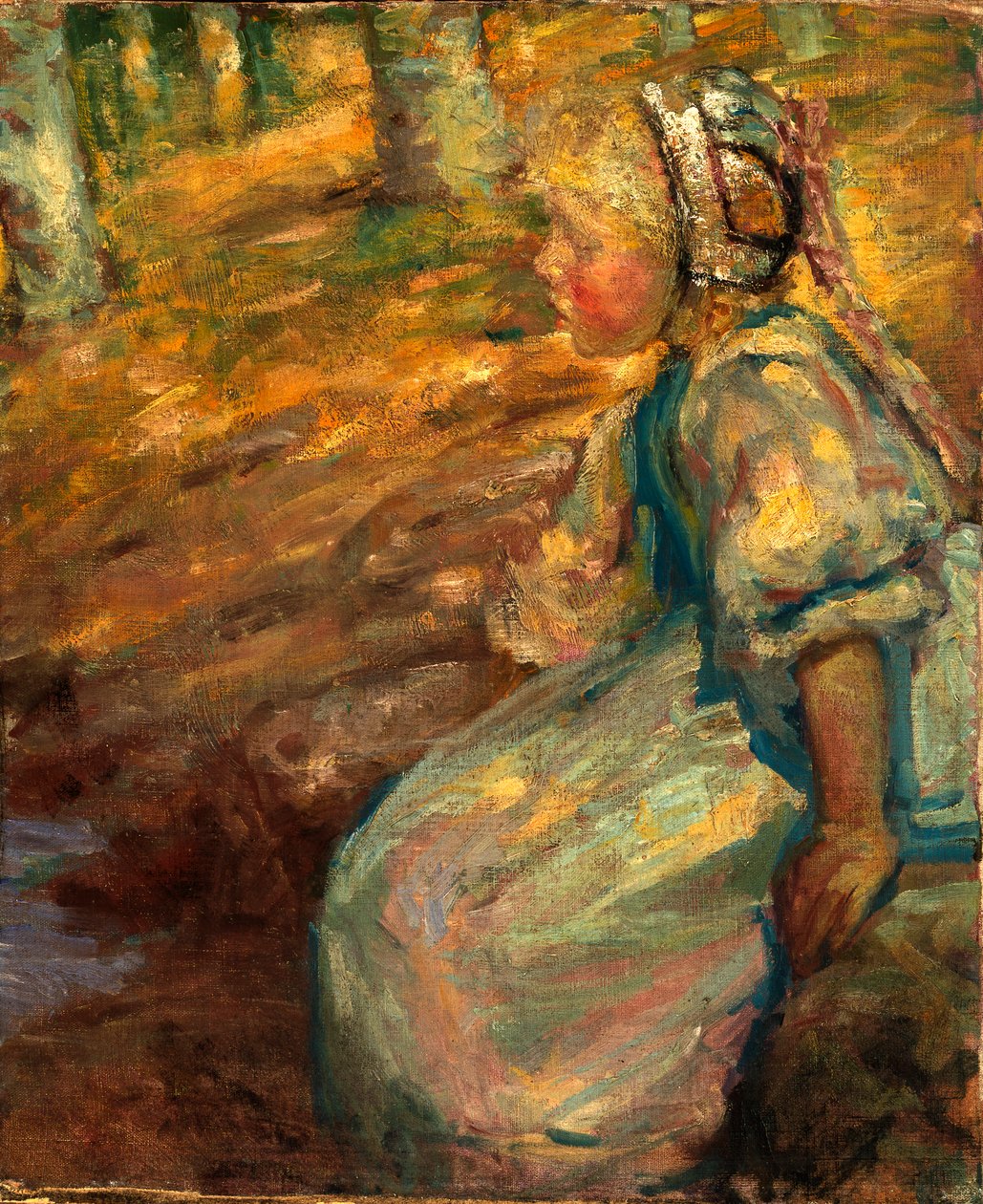 Köylü Kız, 1900. by Alice Pike Barney