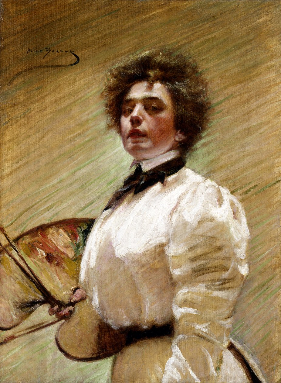 Paletli Otoportre, yak. 1906. by Alice Pike Barney