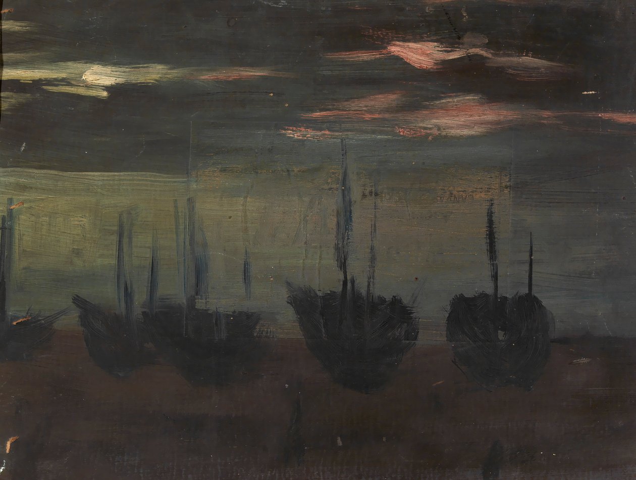 Ay Işığında Gemiler, n.d. by Alice Pike Barney