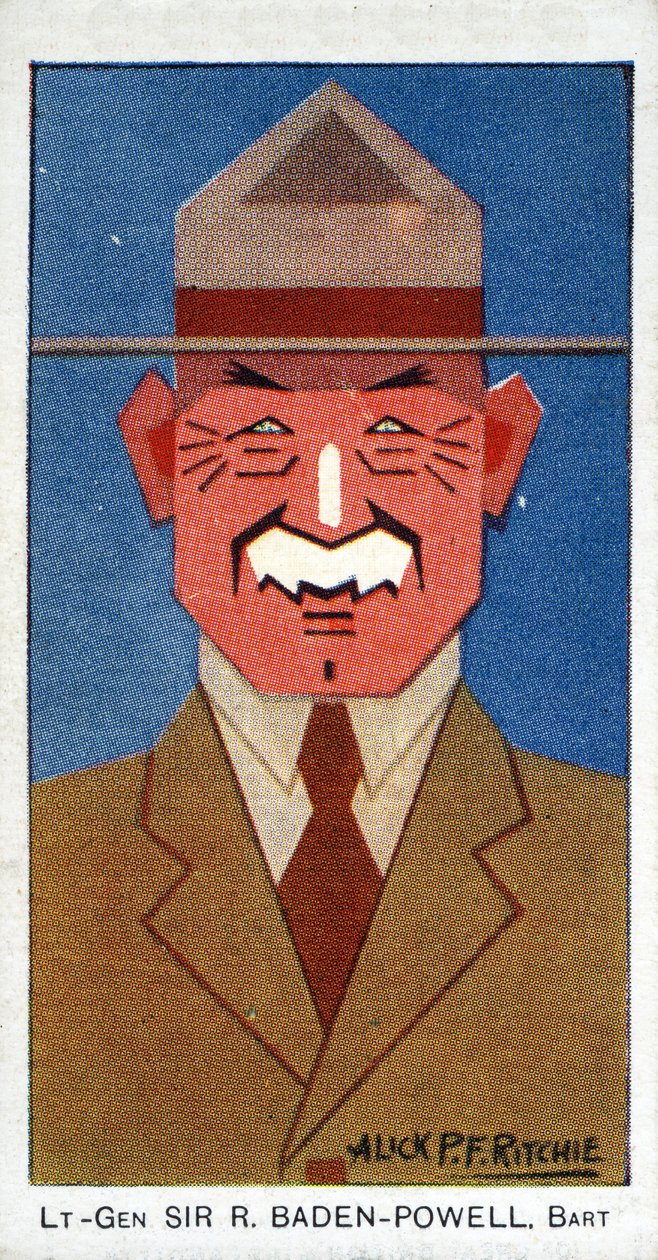 Yarbay. Sir R. Baden-Powell, 1926 by Alick P. F. Ritchie