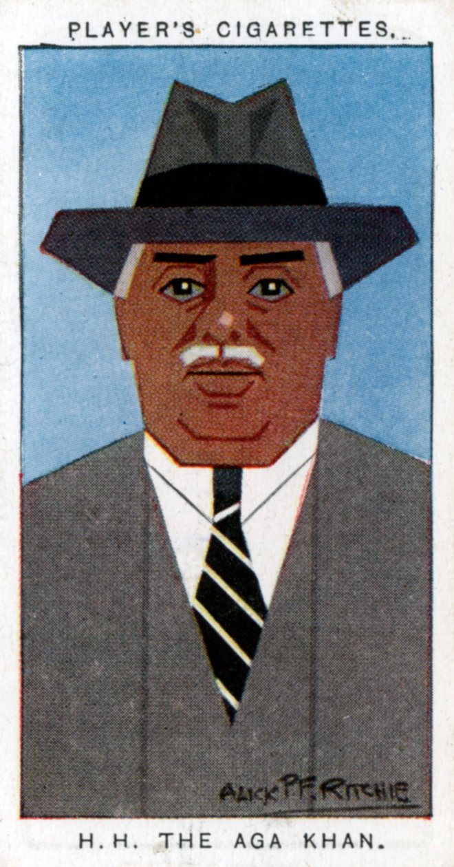 Ağa Han III Muhammed Şah, İsmaililerin Lideri, 1926. by Alick P. F. Ritchie