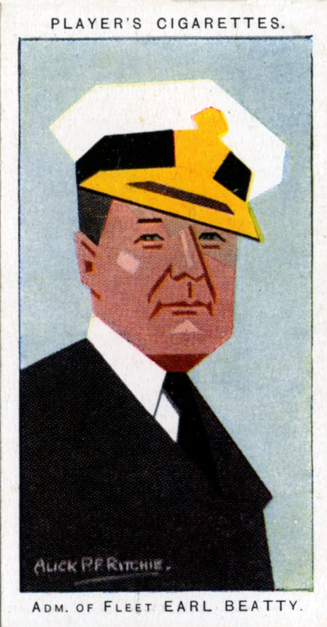 David Beatty, 1. Earl Beatty, amiral, 1926. by Alick P. F. Ritchie