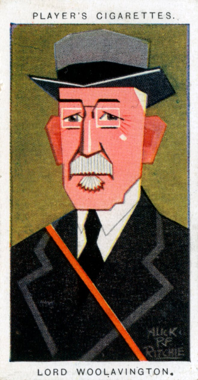 James Buchanan, 1 Baron Woolavington, İngiliz hayırsever ve yarış atı sahibi, 1926. by Alick P. F. Ritchie
