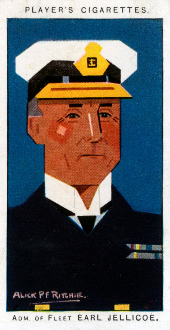 John Rushworth Jellicoe, 1. Earl Jellicoe, İngiliz amiral, 1926. by Alick P. F. Ritchie