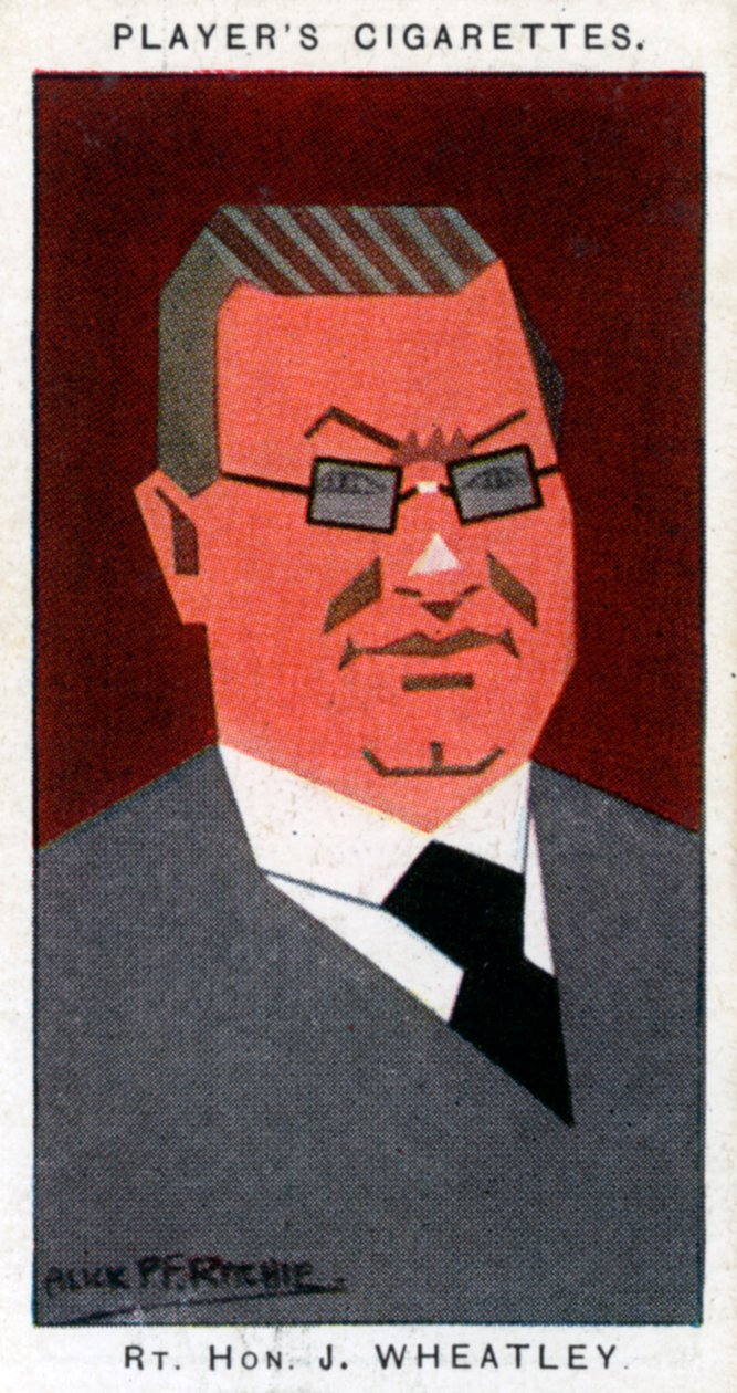 John Wheatley, İskoç politikacı, 1926. by Alick P. F. Ritchie