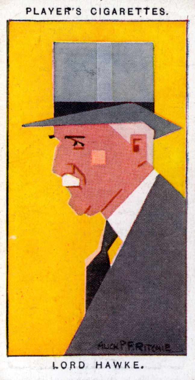 Martin Bladen Hawke, 7. Baron Hawke, İngiliz kriket oyuncusu, 1926. by Alick P. F. Ritchie