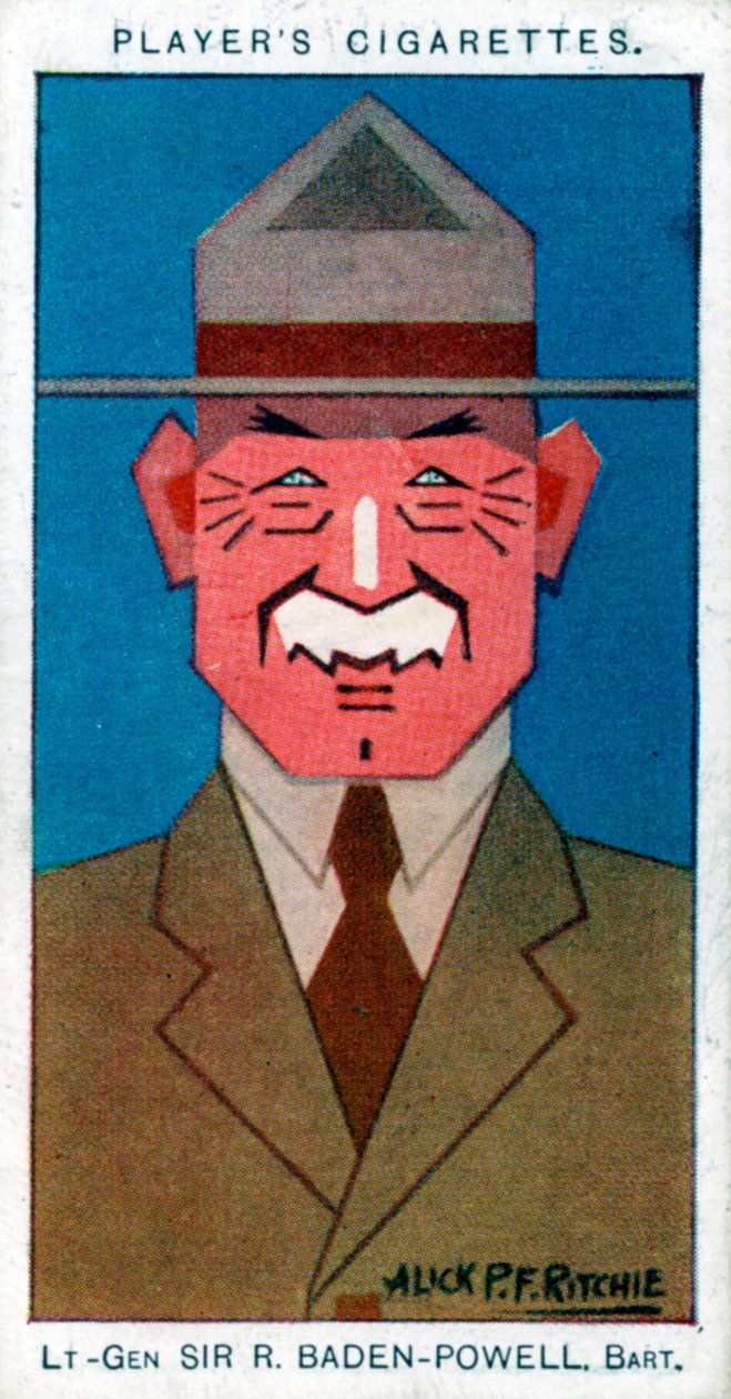 Robert Baden-Powell, 1. Baron Baden-Powell, 1926. by Alick P. F. Ritchie