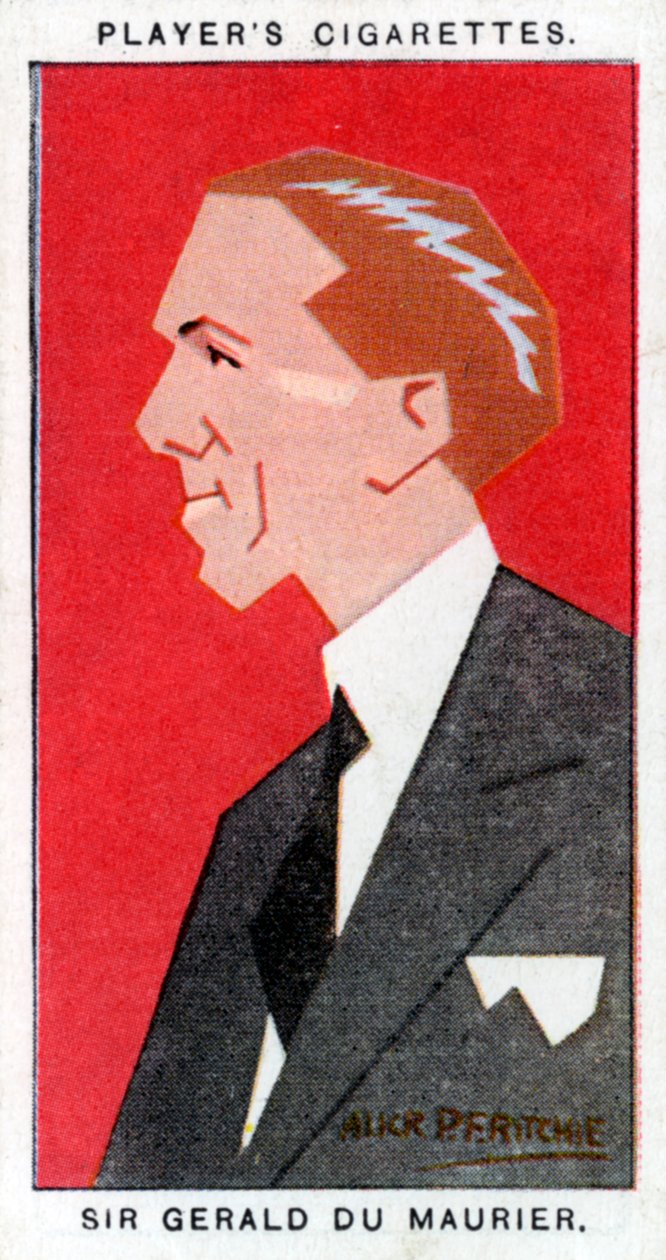 Sir Gerald du Maurier, İngiliz aktör-yönetici, 1926. by Alick P. F. Ritchie