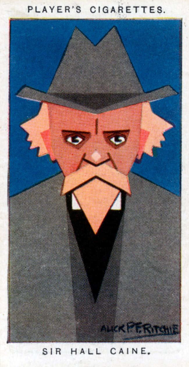 Sir Hall Caine, İngiliz romancı, 1926 by Alick P. F. Ritchie