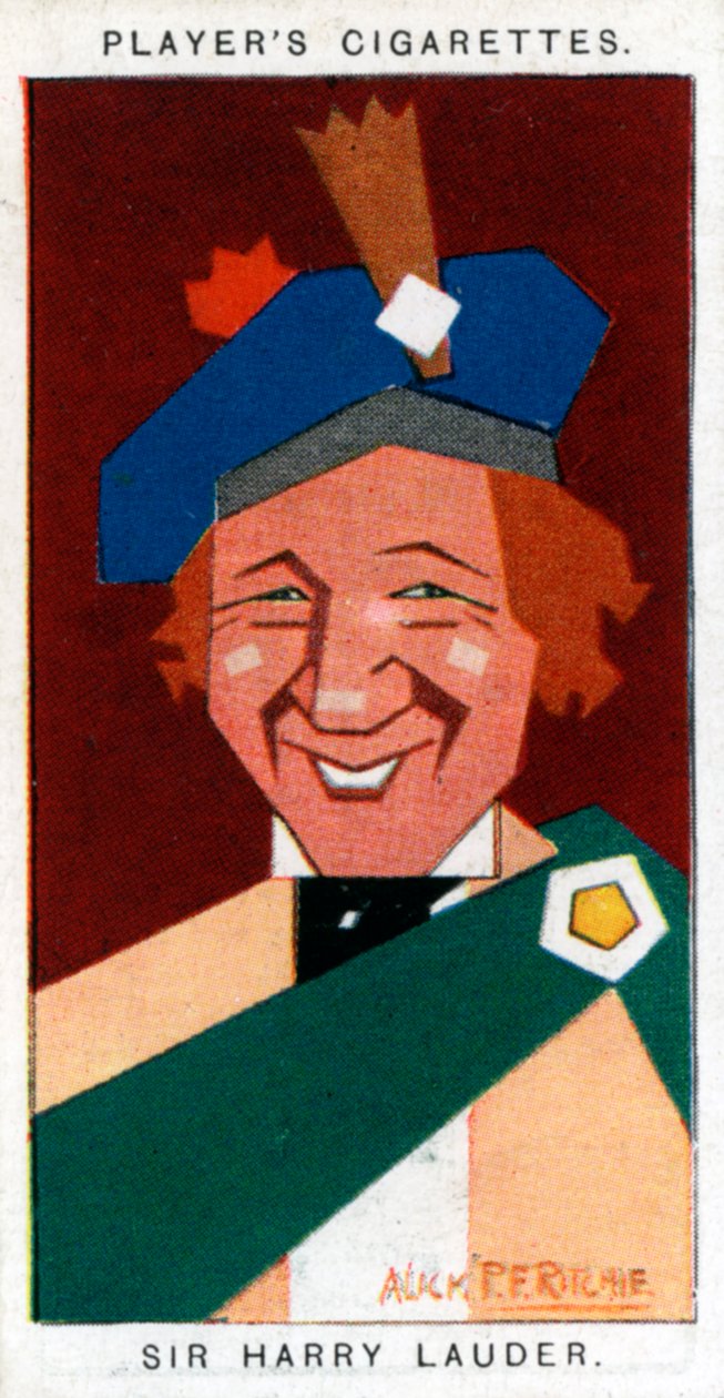 Sir Harry Lauder, İskoç komedyen, 1926. by Alick P. F. Ritchie