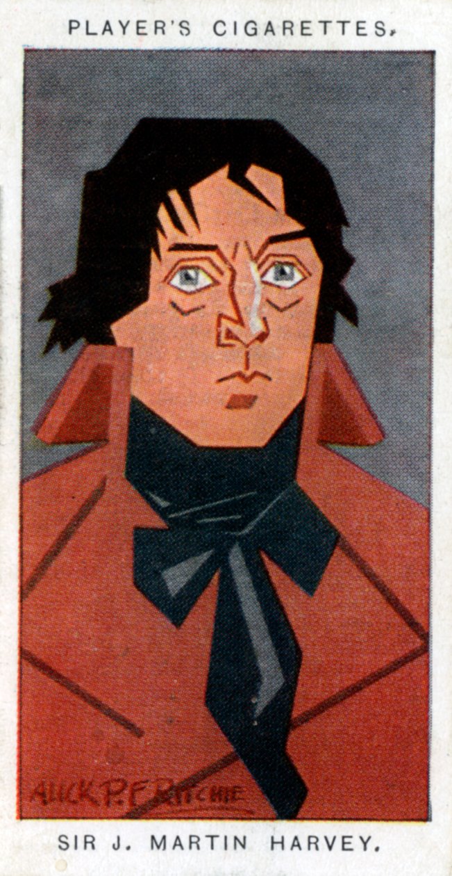 Sir John Martin-Harvey, İngiliz aktör ve tiyatro yöneticisi, 1926. by Alick P. F. Ritchie