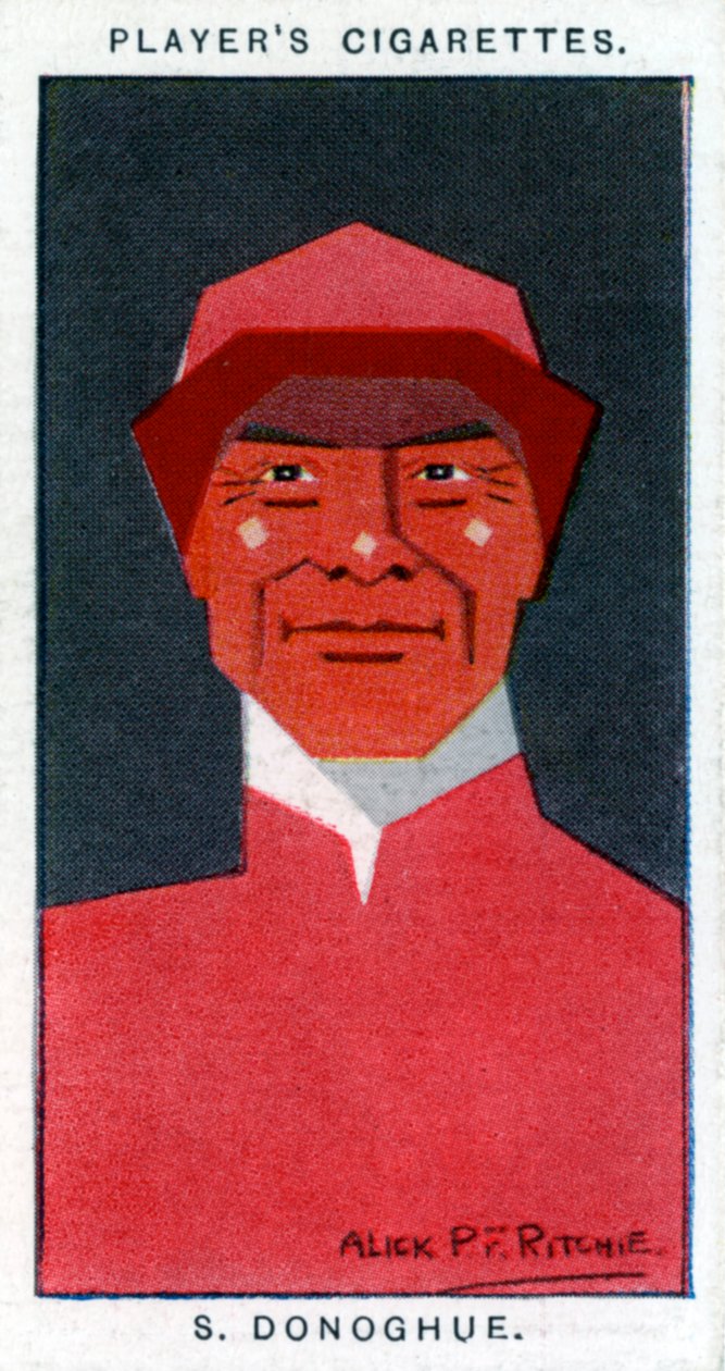 Stephen Donoghue, Jokey ve antrenör, 1926. by Alick P. F. Ritchie