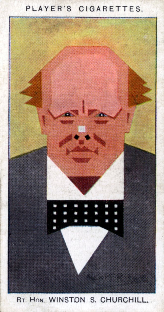 Winston Churchill, İngiltere Başbakanı, 1926 by Alick P. F. Ritchie
