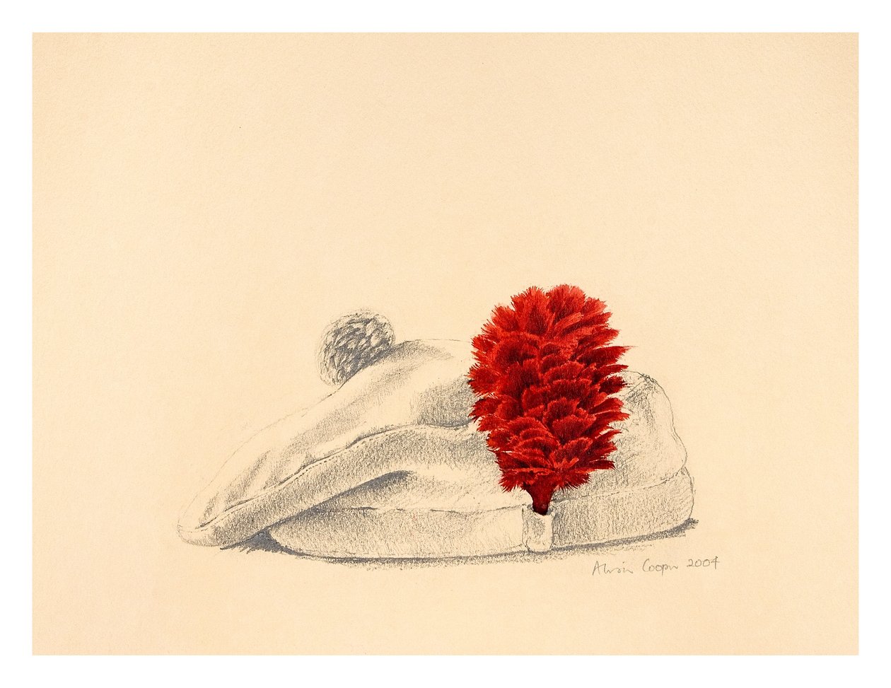 Bir Siyah Saat Kırmızısı, 2004 by Alison Cooper