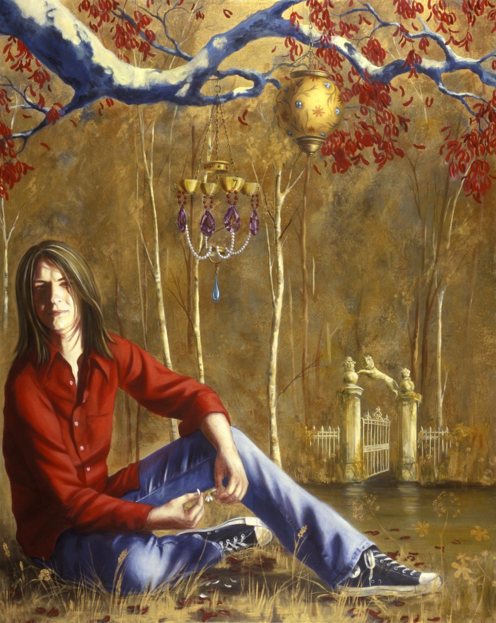 Calvin (tuval üzerine akrilik ve yağlı boya) by Alix Contemporary Artist Soubiran Hall