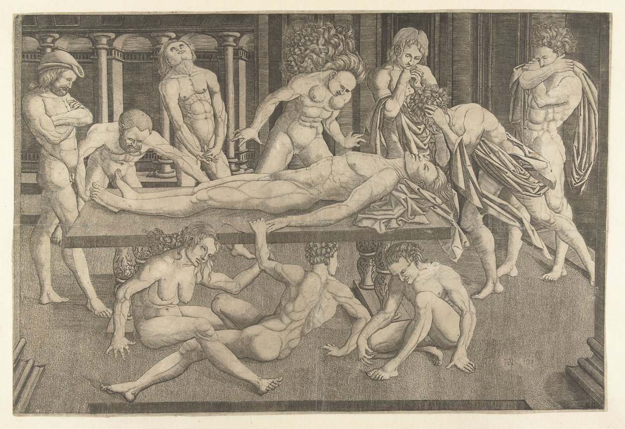 Van guttmelta de narni olmak by Allaert Claesz. (attributed to)