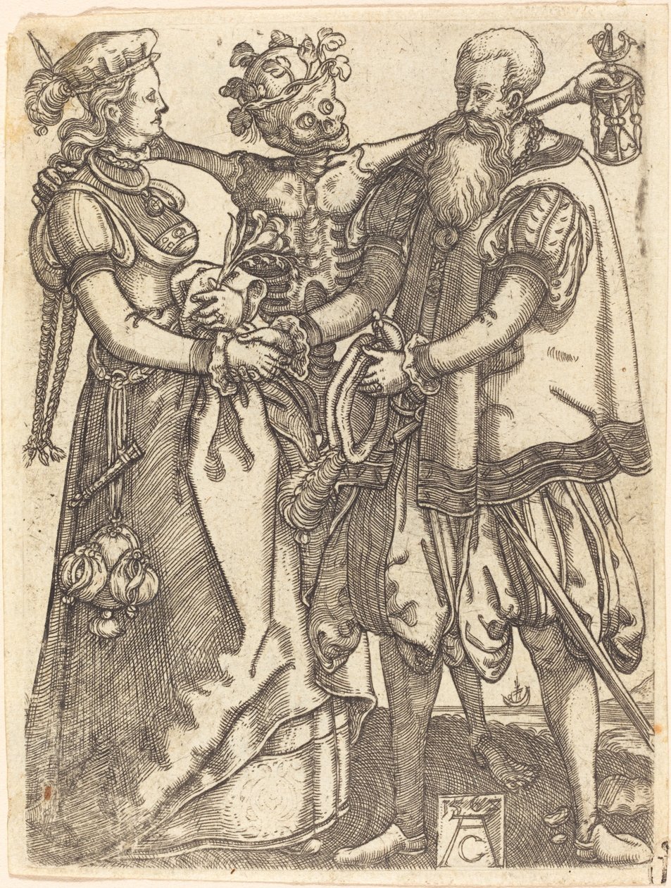 Ölüm Dansı IV by Allaert Claesz