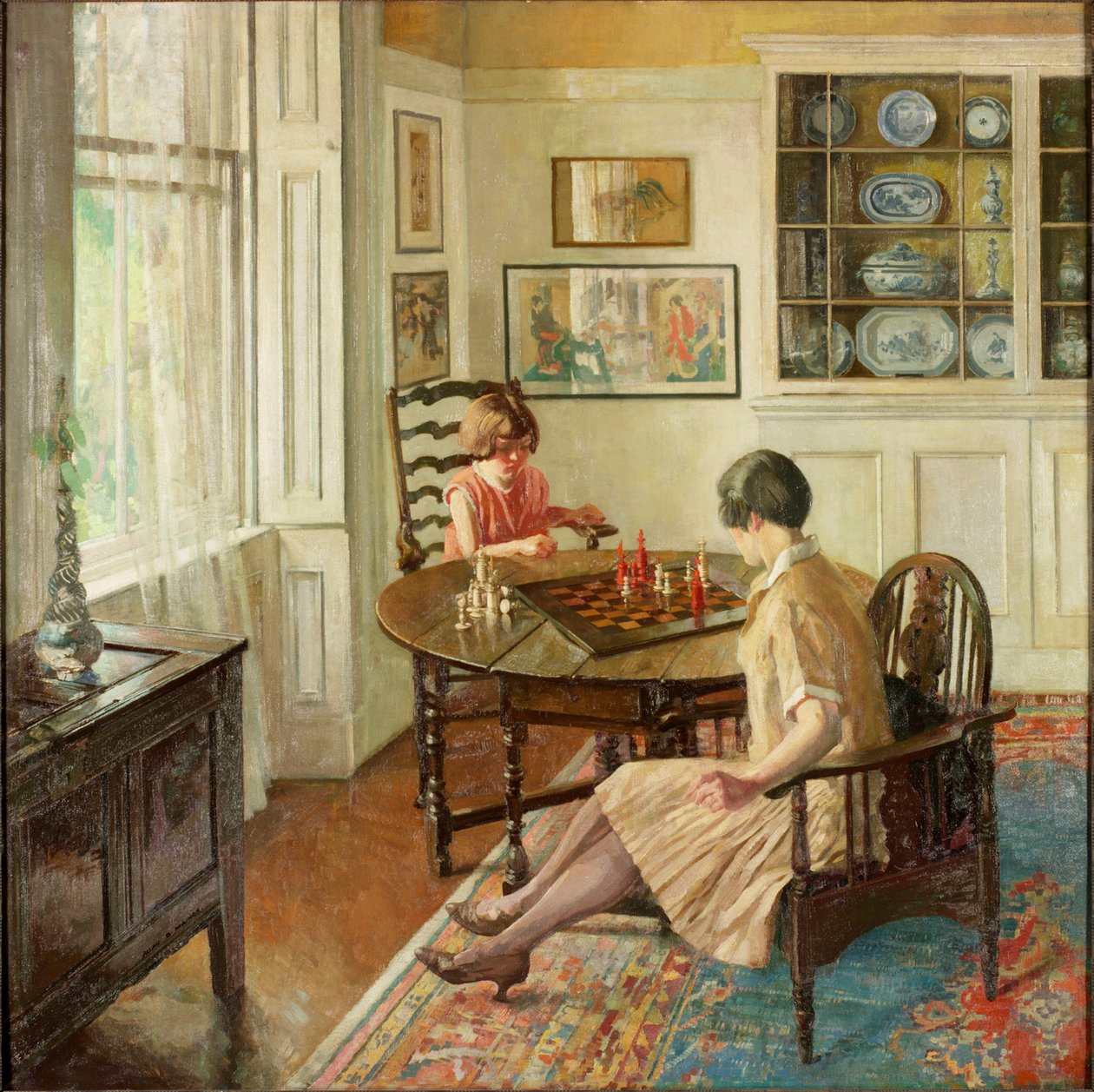 Satrançta Bir Ders, 1931-c.1933 by Allan Douglass Mainds