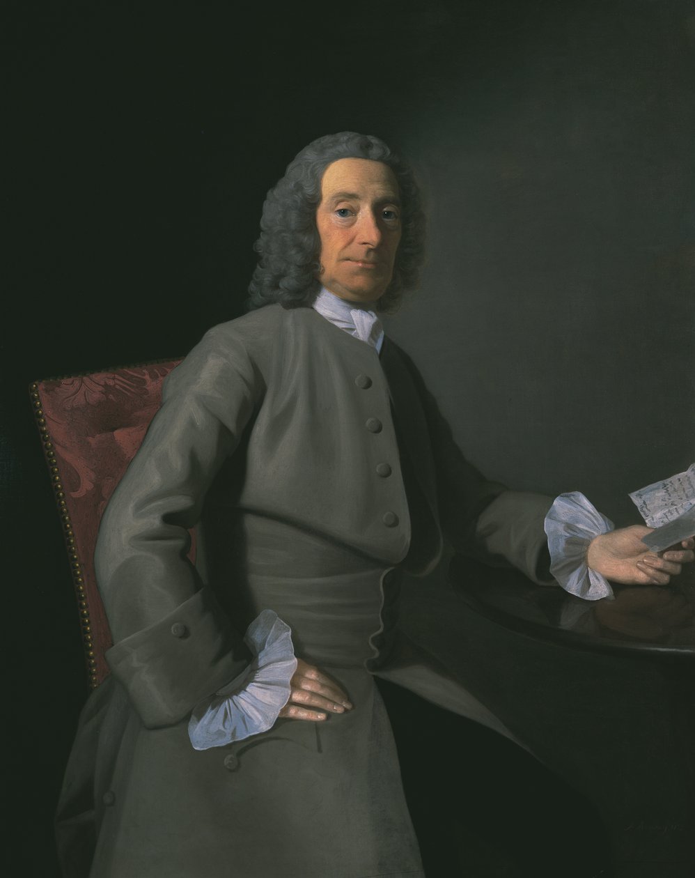 Yaşlı John Sargent, 1753 by Allan Ramsay