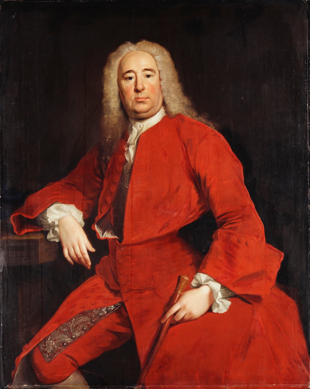 Bir Beyefendinin Portresi, geleneksel olarak George Frederick Handel olarak tanımlanır, 1740 by Allan Ramsay